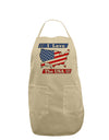 I Love The USA Adult Apron-Bib Apron-TooLoud-Stone-One-Size-Davson Sales