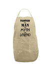 Pawpaw The Man The Myth The Legend Adult Apron by TooLoud-Bib Apron-TooLoud-Stone-One-Size-Davson Sales