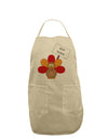 Eat Sushi Thanksgiving Turkey Adult Apron-Bib Apron-TooLoud-Stone-One-Size-Davson Sales