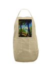 Tropical Skyline Adult Apron-Bib Apron-TooLoud-Stone-One-Size-Davson Sales