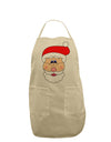 Santa Claus Face Christmas Adult Apron-Bib Apron-TooLoud-Stone-One-Size-Davson Sales