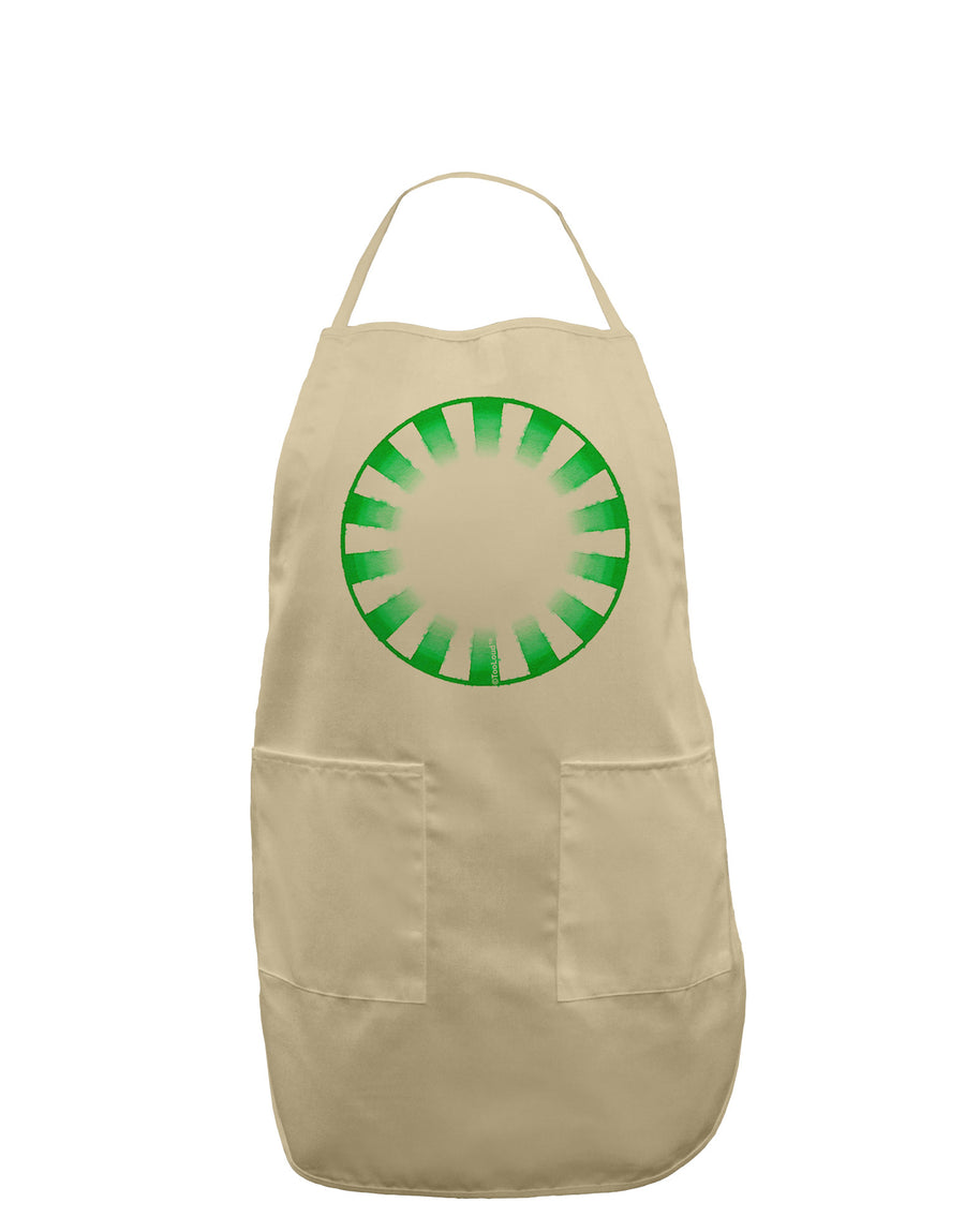 TooLoud Watercolor Spearmint Adult Apron-Bib Apron-TooLoud-White-One-Size-Davson Sales