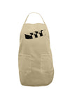 Six Geese A laying Adult Apron-Bib Apron-TooLoud-Stone-One-Size-Davson Sales