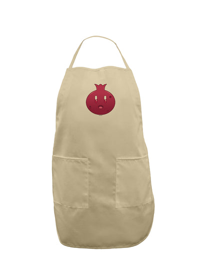 Cute Pomegranate Adult Apron-Bib Apron-TooLoud-Stone-One-Size-Davson Sales