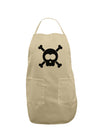 Black Skull and Crossbones Adult Apron-Bib Apron-TooLoud-Stone-One-Size-Davson Sales