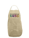 I'd Rather Be Raving Adult Apron-Bib Apron-TooLoud-Stone-One-Size-Davson Sales