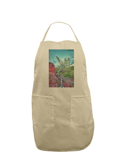 CO Cliffside Tree Adult Apron-Bib Apron-TooLoud-Stone-One-Size-Davson Sales