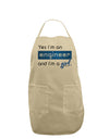 TooLoud Yes I am a Engineer Girl Adult Apron-Bib Apron-TooLoud-Stone-One-Size-Davson Sales