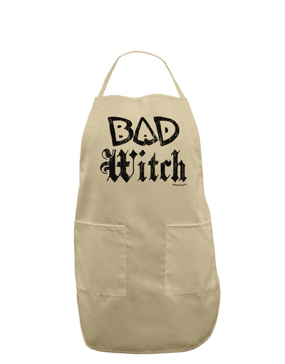 Bad Witch Distressed Adult Apron-Bib Apron-TooLoud-Stone-One-Size-Davson Sales