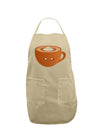 Cute Holiday Drink Pumpkin Spice Latte Adult Apron-Bib Apron-TooLoud-Stone-One-Size-Davson Sales