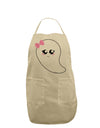 Cute Girl Ghost Halloween Adult Apron-Bib Apron-TooLoud-Stone-One-Size-Davson Sales