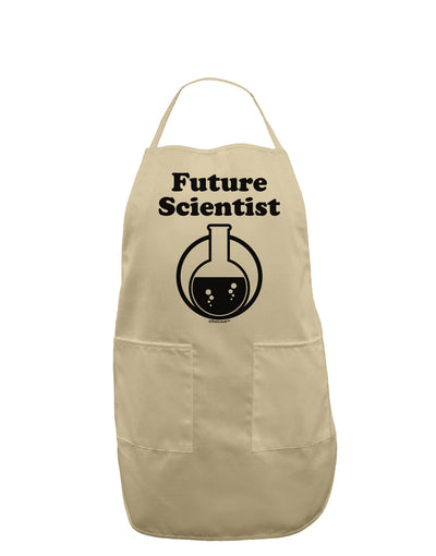 Future Scientist Adult Apron-Bib Apron-TooLoud-Stone-One-Size-Davson Sales