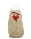 Heart Breaker Cute Adult Apron by-Bib Apron-TooLoud-Stone-One-Size-Davson Sales