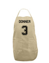 Reindeer Jersey - Donner 3 Adult Apron-Bib Apron-TooLoud-Stone-One-Size-Davson Sales