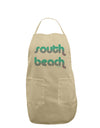 South Beach Color Scheme Design Adult Apron by TooLoud-Bib Apron-TooLoud-Stone-One-Size-Davson Sales