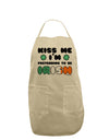 Kiss Me I'm Pretending to Be Irish Adult Apron by TooLoud-Bib Apron-TooLoud-Stone-One-Size-Davson Sales