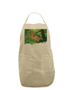 Parasaurolophus Walkeri - Without Name Adult Apron-Bib Apron-TooLoud-Stone-One-Size-Davson Sales