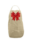 Valentine's Day Heart Bow Adult Apron-Bib Apron-TooLoud-Stone-One-Size-Davson Sales