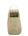 Colorado Mountains Forrest Text Adult Apron-Bib Apron-TooLoud-Stone-One-Size-Davson Sales