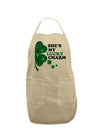 She's My Lucky Charm - Right Adult Apron-Bib Apron-TooLoud-Stone-One-Size-Davson Sales