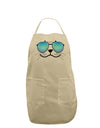 Kyu-T Face - Sealie Cool Sunglasses Adult Apron-Bib Apron-TooLoud-Stone-One-Size-Davson Sales