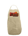 Pro Beer Runner Woman Adult Apron-Bib Apron-TooLoud-Stone-One-Size-Davson Sales