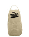 Seven Swans A Swimming Adult Apron-Bib Apron-TooLoud-Stone-One-Size-Davson Sales