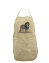 Lion Watercolor B Adult Apron-Bib Apron-TooLoud-Stone-One-Size-Davson Sales