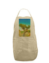 Colorado Tree Watercolor Adult Apron-Bib Apron-TooLoud-Stone-One-Size-Davson Sales