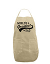 World's Greatest Dad - Sport Style Adult Apron by TooLoud-Bib Apron-TooLoud-Stone-One-Size-Davson Sales