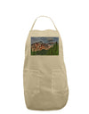 Colorado Mountains Forrest Adult Apron-Bib Apron-TooLoud-Stone-One-Size-Davson Sales