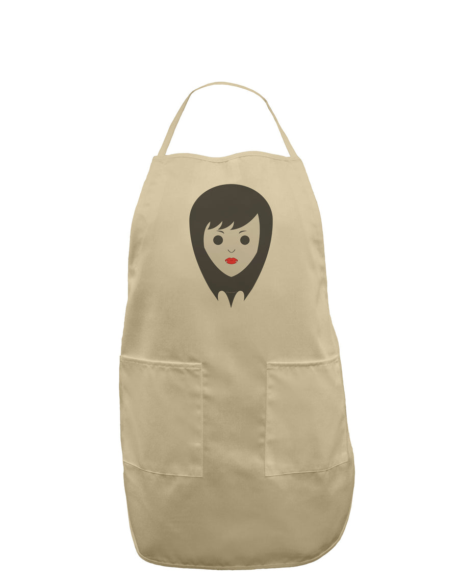 Lil Countess Adult Apron-Bib Apron-TooLoud-White-One-Size-Davson Sales