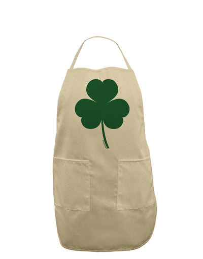 Traditional Irish Shamrock Adult Apron-Bib Apron-TooLoud-Stone-One-Size-Davson Sales