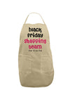 Black Friday Shopping Team - Shop Til You Drop Adult Apron-Bib Apron-TooLoud-Stone-One-Size-Davson Sales