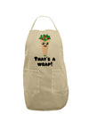 Thats A Wrap Cute Wrap Adult Apron-Bib Apron-TooLoud-Stone-One-Size-Davson Sales