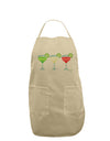 Margaritas - Mexican Flag Colors - Cinco de Mayo Adult Apron by TooLoud-Bib Apron-TooLoud-Stone-One-Size-Davson Sales