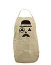 Gentleman Pumpkin Distressed Adult Apron-Bib Apron-TooLoud-Stone-One-Size-Davson Sales