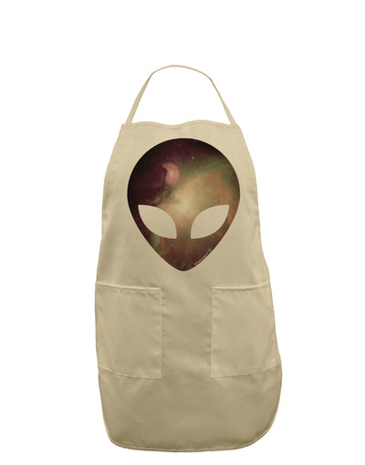 Extraterrestrial Face - Space #2 Adult Apron by TooLoud-Bib Apron-TooLoud-Stone-One-Size-Davson Sales