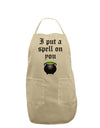 I Put A Spell On You Witches Cauldron Halloween Adult Apron-Bib Apron-TooLoud-Stone-One-Size-Davson Sales