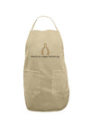 Wishing You a Happy Thanksgiving Wishbone Adult Apron-Bib Apron-TooLoud-Stone-One-Size-Davson Sales