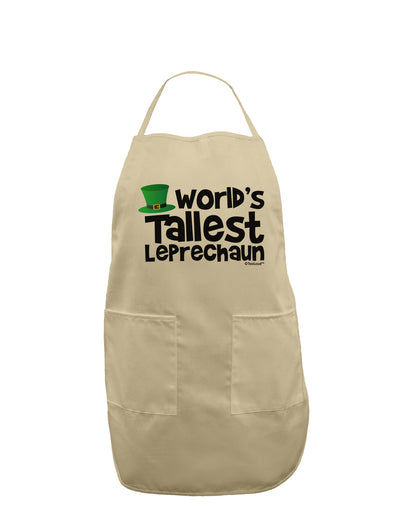 World's Tallest Leprechaun Adult Apron by TooLoud-Bib Apron-TooLoud-Stone-One-Size-Davson Sales