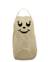 Cute Girl Jack O Lantern Pumpkin Face Adult Apron-Bib Apron-TooLoud-Stone-One-Size-Davson Sales