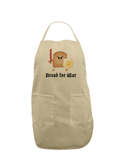 Bread for War Adult Apron-Bib Apron-TooLoud-Stone-One-Size-Davson Sales