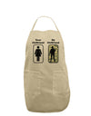 TooLoud Your Girlfriend My Girlfriend Military Adult Apron-Bib Apron-TooLoud-Stone-One-Size-Davson Sales