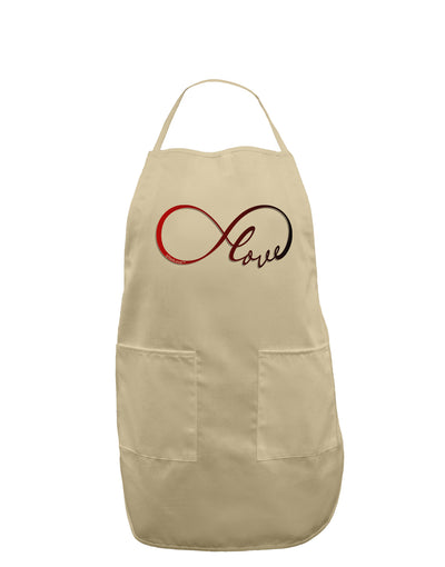 Infinite Love Adult Apron-Bib Apron-TooLoud-Stone-One-Size-Davson Sales