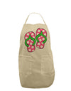 Cute Polka Dot Flip Flops - Pink and Green Adult Apron-Bib Apron-TooLoud-Stone-One-Size-Davson Sales