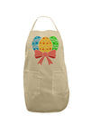 Easter Eggs With Bow Adult Apron by TooLoud-Bib Apron-TooLoud-Stone-One-Size-Davson Sales
