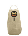 Eggs and Bacon Smiley Face Adult Apron by TooLoud-Bib Apron-TooLoud-Stone-One-Size-Davson Sales