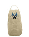 Biohazard Symbol Blue Stone - Apocalypse Adult Apron-Bib Apron-TooLoud-Stone-One-Size-Davson Sales