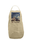 Go Outside Mountain Adult Apron by TooLoud-Bib Apron-TooLoud-Stone-One-Size-Davson Sales